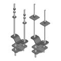 Pipe-Wood Pole Clamp