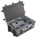 Wheeled Case 29"Lx17-7/8"W x 10-1/2"D.BLACK