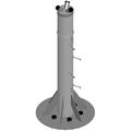 Mini Monopole for Stackable Pod Mount Assembly, 7'