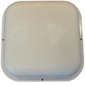 12x12x4 White AP Cover with T-Bar Mounting Plate