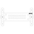 1/4"x3"x12" Ground Bar