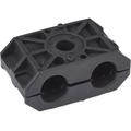 Double Block Hanger for 1/2 in coaxial cable FSJ4