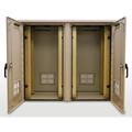50H x 59W x 25D in (2) Bay Outdoor Enclosure