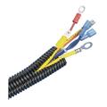 Corrugated loom tubing slit wall measures 1.25"