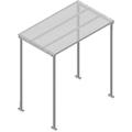 6 ft x 10 ft Ice Canopy with four 10ft 6in legs