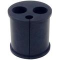 Grommet with 1 x 9 mm hole and 2 X 19 mm hole