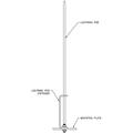 S3A-LDA Lightning Rod Kit 5/8" x 4'