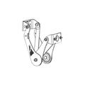 MECHANICAL COMPONENT/ Downtilt Kit H