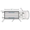 Prisoner Transport Insert 2015-2019 Ford Transit