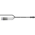 Hybrid Cable Assy, 15ft End 2: 4 fibers