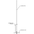 SABRE Lightning Rod Kit 5/8" x 8'
