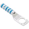 Copper Compression Lug, 1 Hole, #6 AWG Flex,1/4"