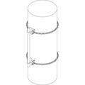 Chain Mount, 2-3/8 & 4.5" OD Single (10-36" Poles)