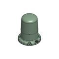 Outdoor Mini-Bollard Green