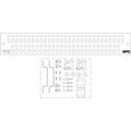1/4 x 4 x 24 in Universal Ground Bar-AT&T