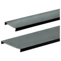 Duct Cover, PVC, 3W X 6', Black