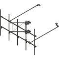 SFG2C, Tower Sector Frame with 12' x 2-7/8 face