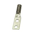 2 Hole Compression Lug, Black, 2/0 AWG, 3/8" Hole