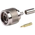 N Male Crimp-RG58/RG141