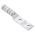 Two-hole, flex lug, long barrel, #6 AWG wire, 3/8