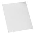 Panel 14.75 x 12.88;White;Steel;Fits 16 x 14