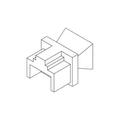Dust Cover, RJ45, Black