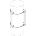 Chain Mount, 2-3/8 & 4.5" OD Tri (10"-60" Poles)