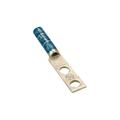 2 Hole Ground Lug, Blue #6