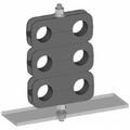 2-1/4" Dual Cable Blocks for Corrugated Cable