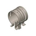 Universal snap-in hanger, for 3/8" cable