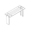 Heavy-Duty Top Angle for 19"W Rack
