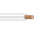 6 AWG 19 Stranded THHN Insulated Copper Wire in White