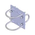 121C clamp 2.88" OD TO 5" OD at 90 DEG.