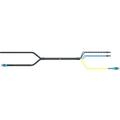 125' Hybrid Fiber Tails SM 1x1, 2 Fiber-6-OVP Box