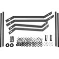 Raised Floor Rack Support; 19"W, Gray