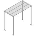 6'x12' Ice Canopy with four 10'6" base shoe pipes
