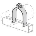 Rigid Strut Strap, 3" Steel, Electro-Galvanized
