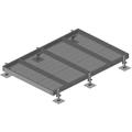 10' x 20' Equipment Platform, 8 Adjustable Legs