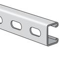Channel- Elongated Holes, Steel 1-5/8"x13/16" x10'