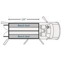 Prisoner Transport Insert For 15-19 Ford Transit
