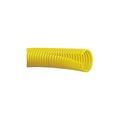 Corrugated loom tubing slit wall