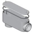 Conduit Body W/ Cover and Gasket Type LB, 2 in PVC