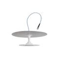 608-2700 MHz low-profile omni antenna w/reflector.