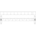 1/8 "x 4" x 28" Tin Bent Ground Bar