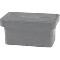 Stackable Concrete Box With Open Bottom
