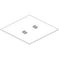 Ground Plate 2/0 Tail