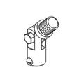 Copper Air Term  Adapter