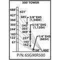 65G 500-ft Guyed Tower Kit