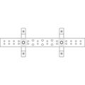 1/4"x4"x12" BICSI Ground Bar
