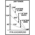 65G 200-ft Guyed Tower Kit